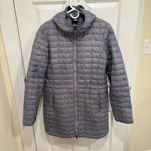 The North Face Thermoball Eco Parka Grey Heather Women's Size Large